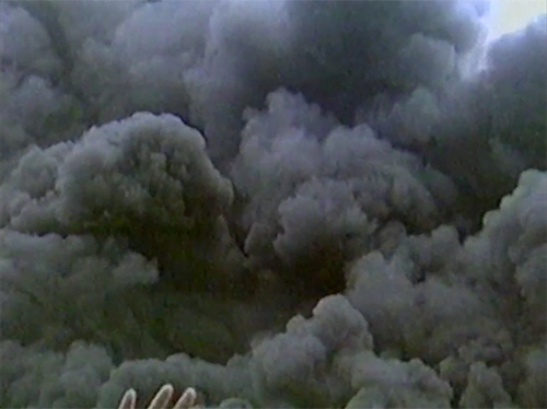 A cloud of dust and fingertips